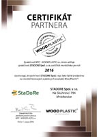 Certifikát partnera 2016